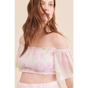 Hatch‎ Maternity Florence Bandeau Top Pink Size XL